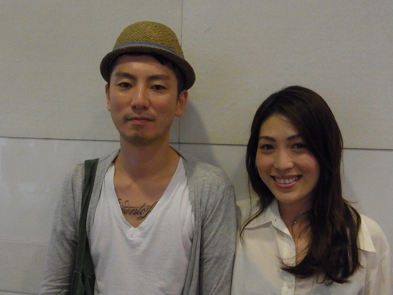 Salon ShizenのKoshi(左)とYoko(右)