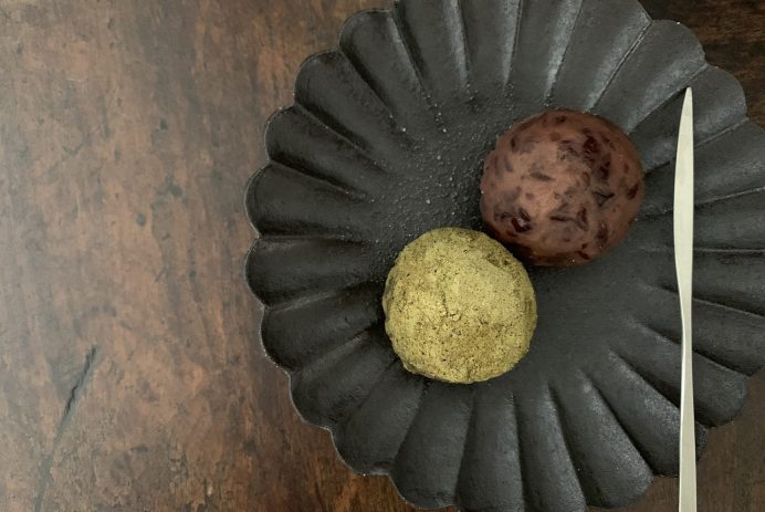 Takeno to Ohagi, Photo by Yoko Kadokawa