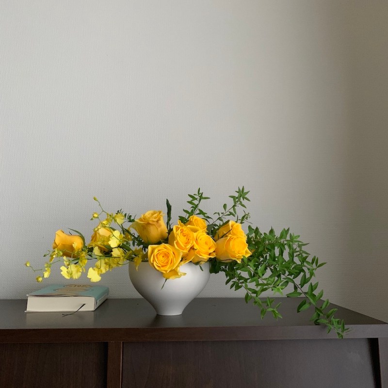 Yellow Flowers, ©︎ Yoko Kadokawa