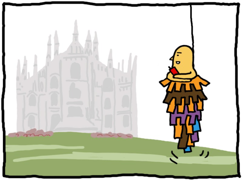 おしえてミノさん「お便り」17 ©︎ Yoko Kadokawa