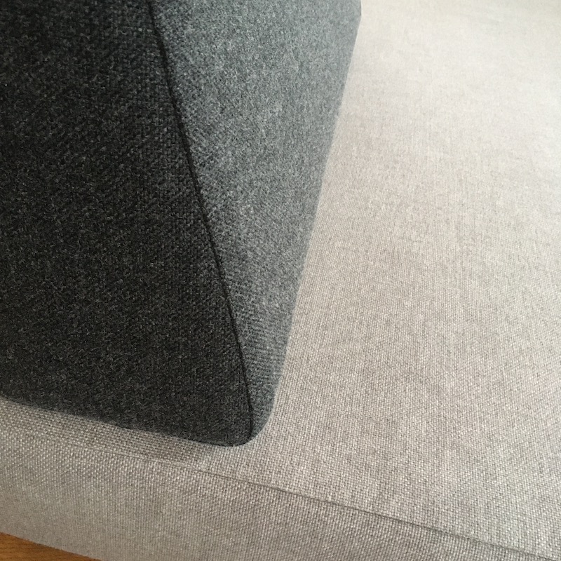 無印良品ソファベッドのボーエ・モーエンセン化計画：カバーを縫う