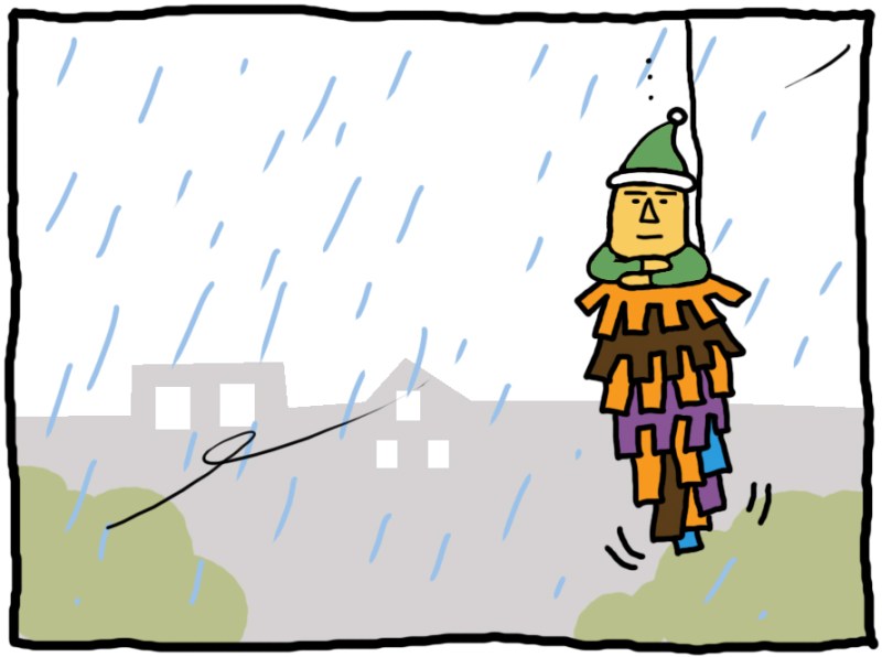 おしえてミノさん「雲の上はいつも晴れ」2 ©︎Yoko Kadokawa