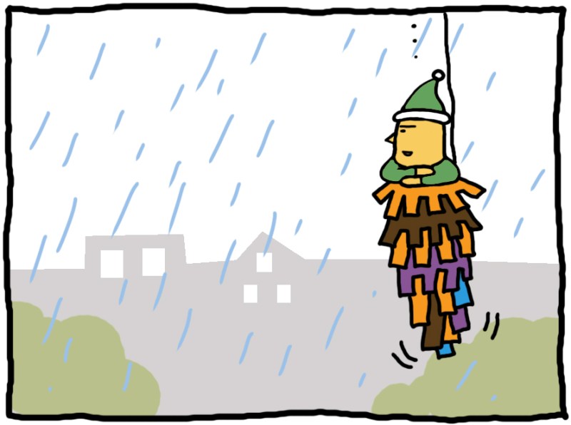 おしえてミノさん「雲の上はいつも晴れ」8 ©︎Yoko Kadokawa