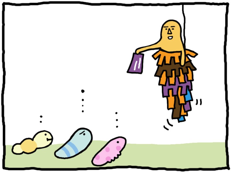 おしえてミノさん「ムシムシ会議」17 ©︎Yoko Kadokawa