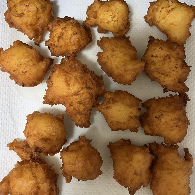 オレンジ風味のカスタニョーレ