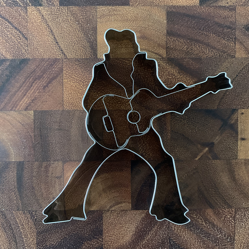 エルビス・プレスリーのようなクッキー型