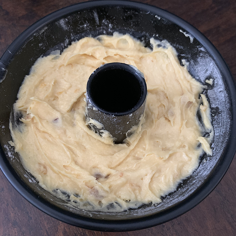 オレンジマーマレードクグロフケーキ、Photo by Yoko Kadokawa