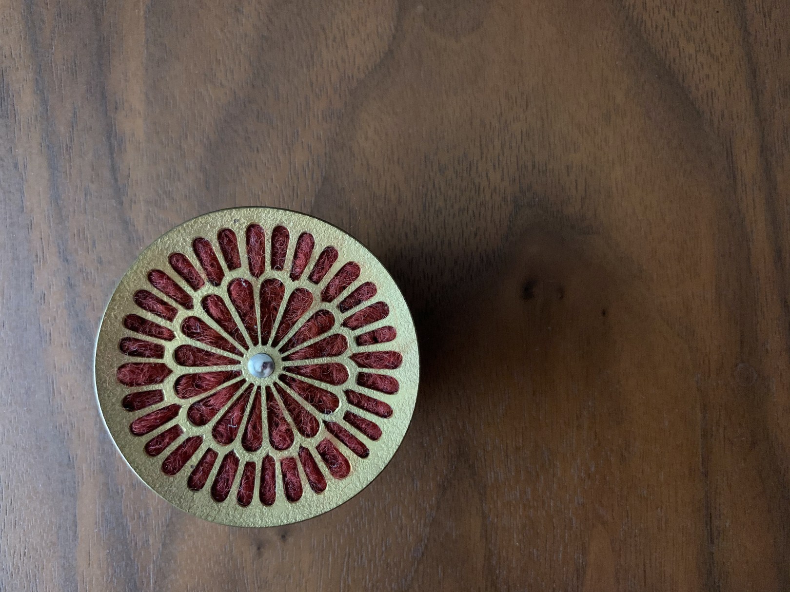 大桃沙織さんのお針刺し