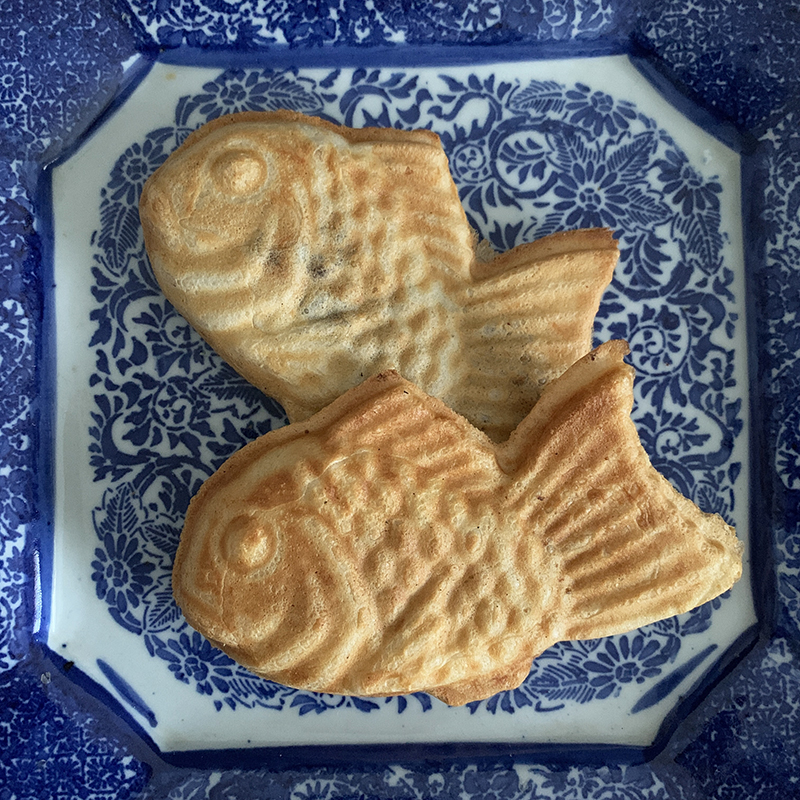 鳴門鯛焼本舗のたいやき Photo by Yoko Kadokawa