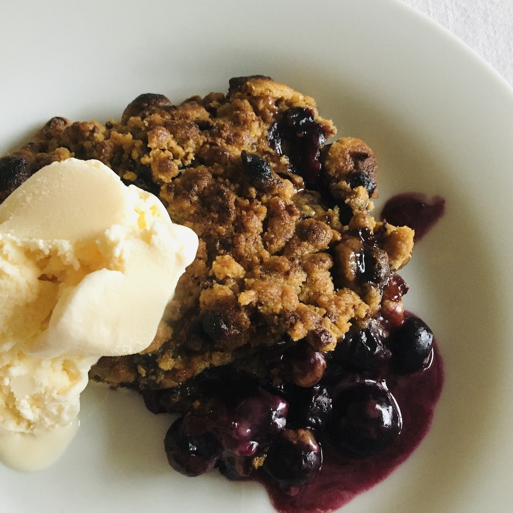 ブルーベリー・クランブル