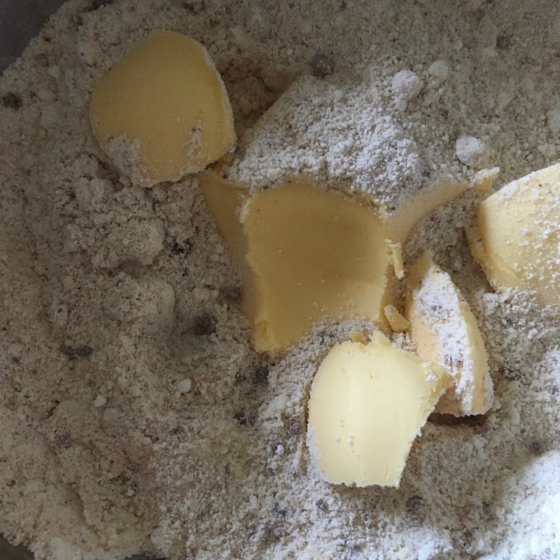 クランブルの材料