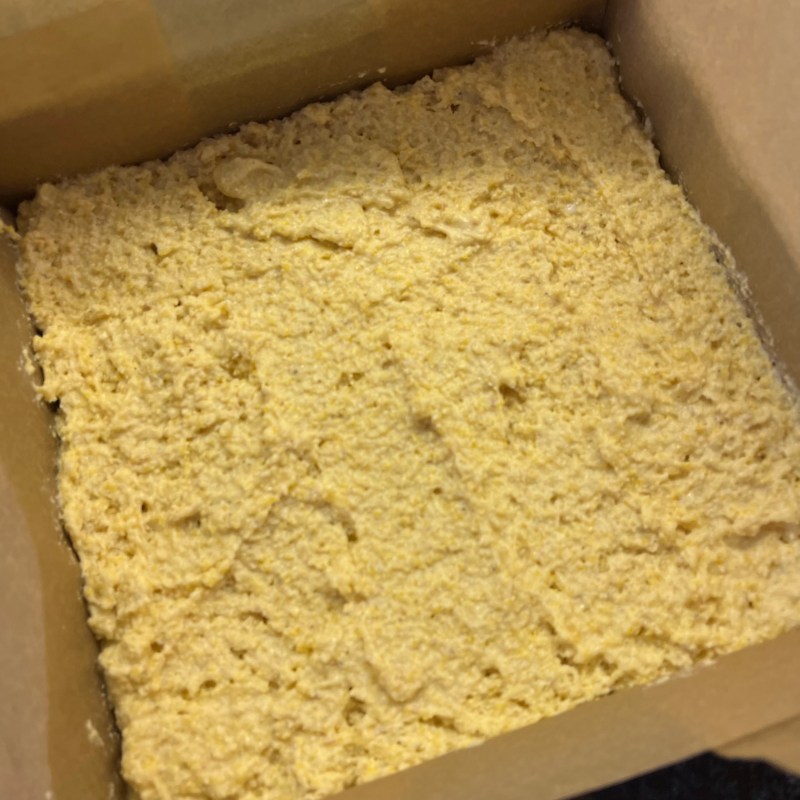 型に流し入れる